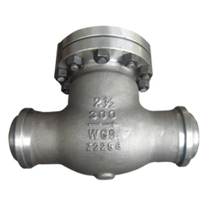 API 598 Alloy Steel A217 WC9 Swing Check Valves, BW End