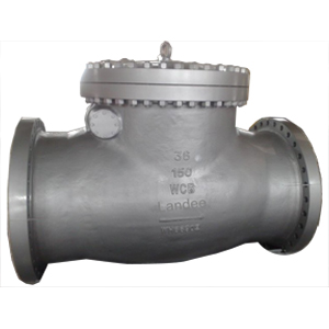 ASTM A216 WCB Check Valve, Flanged RF, 150#, 36 Inches